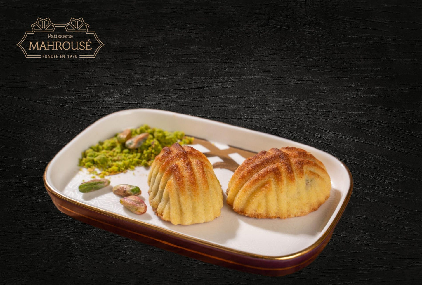 الخبز القصير كوكي محشوة البساتشي (Ma'amoul البساتشي)