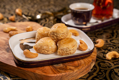 Pastry Shell Stuffed with Cashew Nuts (KOL-WA-SHKOR)